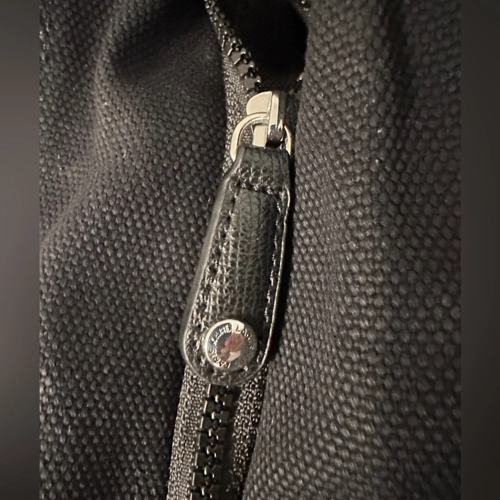Karl Lagerfeld Black Cotton Paris Tote Bag - NWOT